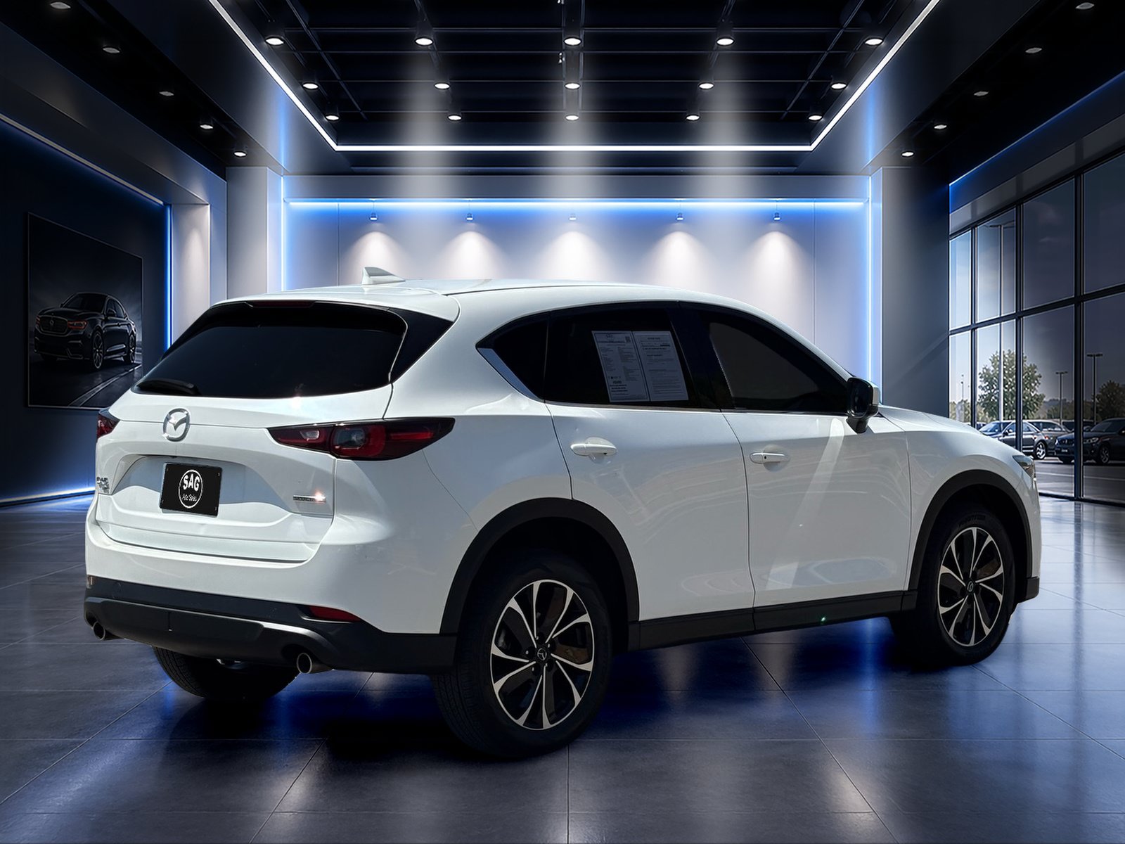Used 2022 MAZDA CX-5 AWD 2.5 S w/ Premium Package image 4