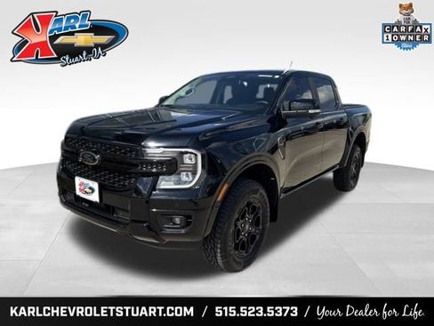 Used 2025 Ford Ranger Lariat w/ Black Appearance Package AWD/4WD image 1
