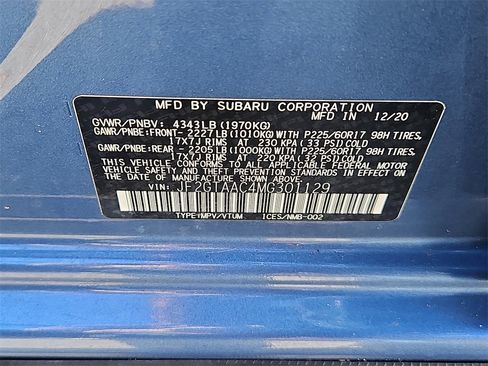 Used 2021 Subaru Crosstrek 2.0i image 14