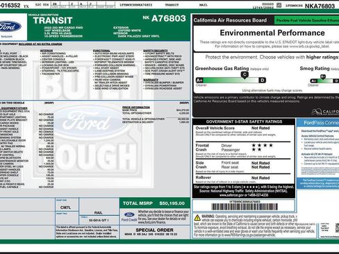 Used 2022 Ford Transit 350 Medium Roof image 7