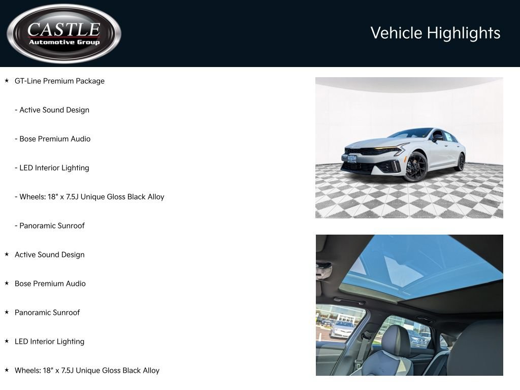 New 2026 Kia K5 GT-Line w/ GT-Line Premium Package AWD/4WD image 4
