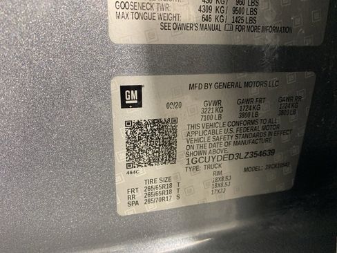 Used 2020 Chevrolet Silverado 1500 LT w/ All-Star Edition image 9