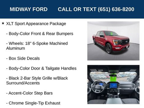 Used 2022 Ford F150 XLT w/ Equipment Group 302A High AWD/4WD image 25