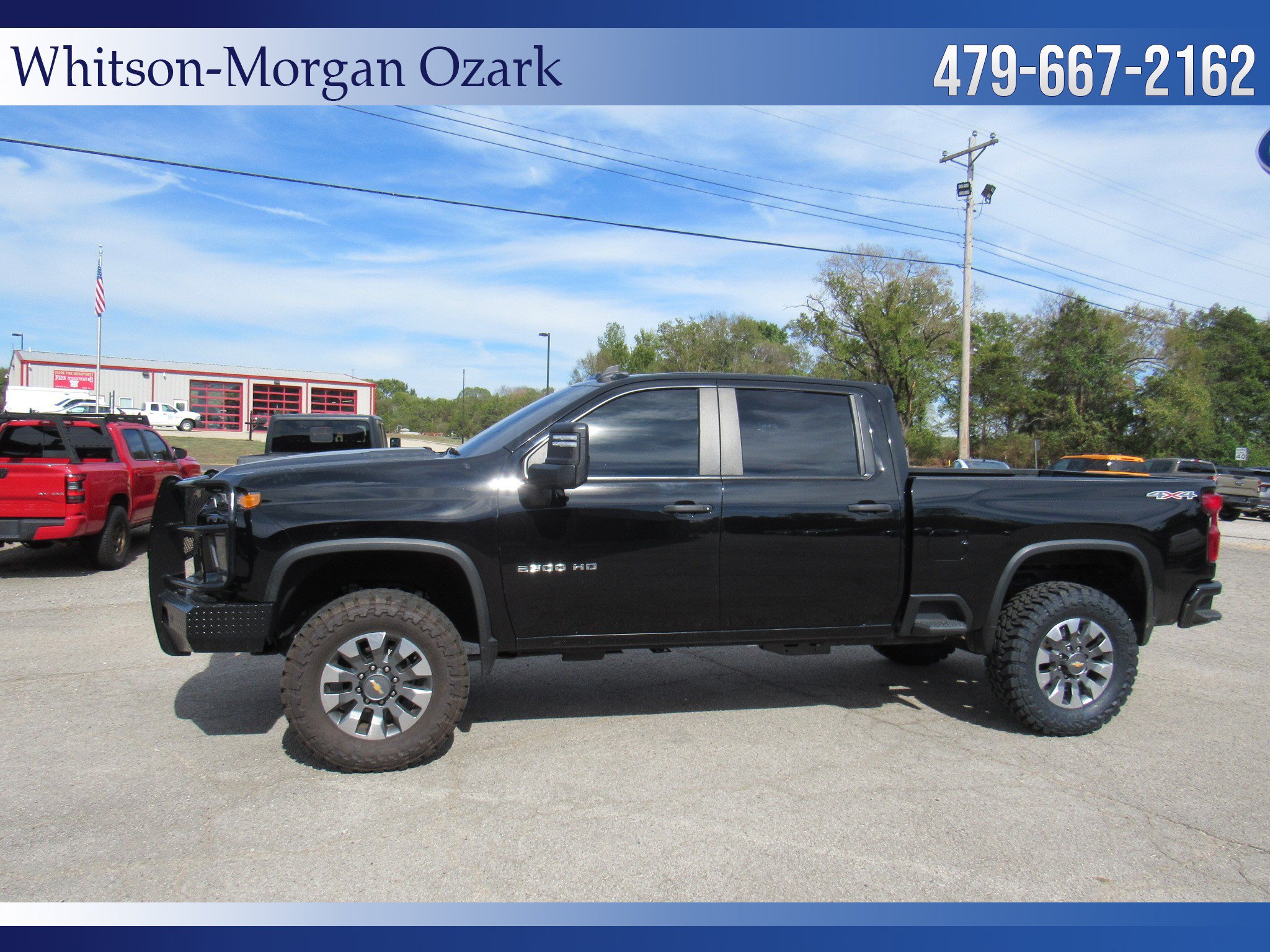 Used 2022 Chevrolet Silverado 2500 Custom w/ Custom Value Package AWD/4WD image 7