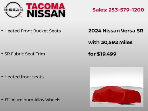 Used 2024 Nissan Versa SR image 10