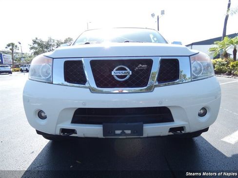 Used 2015 Nissan Armada Platinum w/ 2nd Row Captain Seat Package AWD/4WD image 4