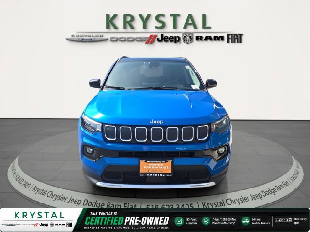 Certified 2022 Jeep Compass Limited AWD/4WD image 2