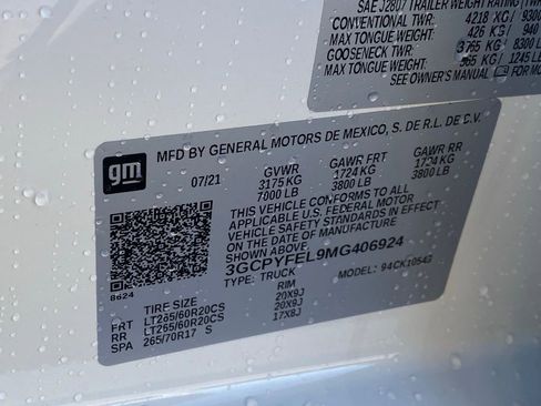 Used 2021 Chevrolet Silverado 1500 LT Trail Boss w/ Bed Protection Package image 32