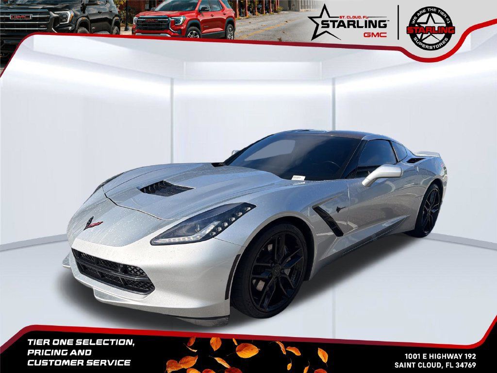 Used 2016 Chevrolet Corvette Stingray Coupe w/ 3LT Preferred Equipment Group RWD 360° Tour