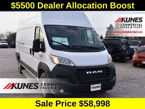 New 2025 RAM ProMaster 3500 w/ Roll-Up Rear Door Package FWD image 1