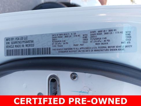 Certified 2023 RAM 1500 Tradesman w/ Tradesman SXT Package image 35