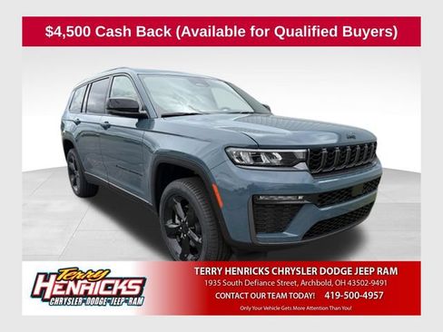 New 2026 Jeep Grand Cherokee L Limited w/ Limited Altitude Package AWD/4WD image 1