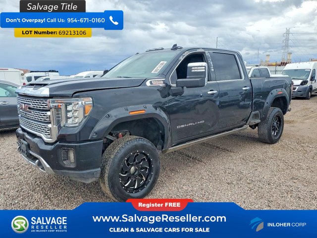 Used 2021 GMC Sierra 2500 Denali w/ Denali Black Diamond Edition AWD/4WD image 1