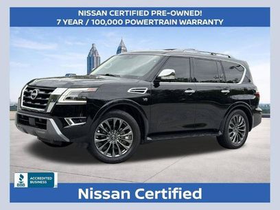 Certified 2022 Nissan Armada Platinum w/ Captain's Chairs Package