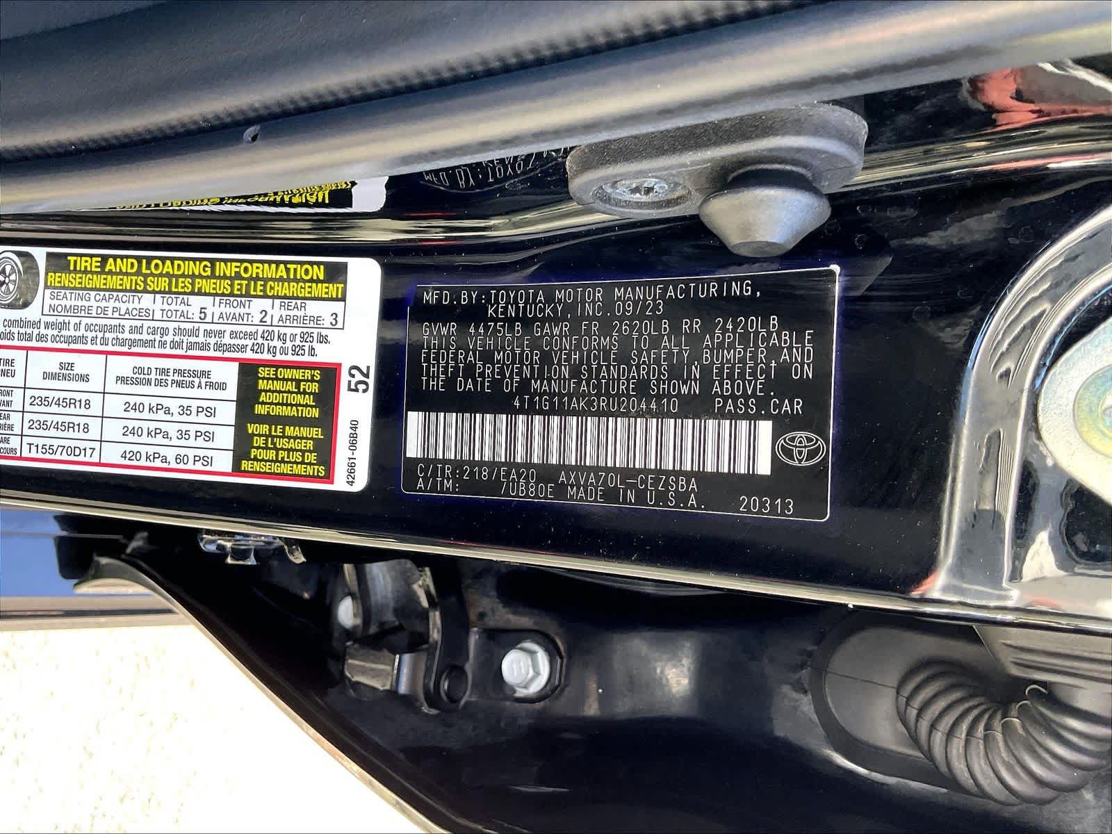Used 2024 Toyota Camry SE FWD image 34
