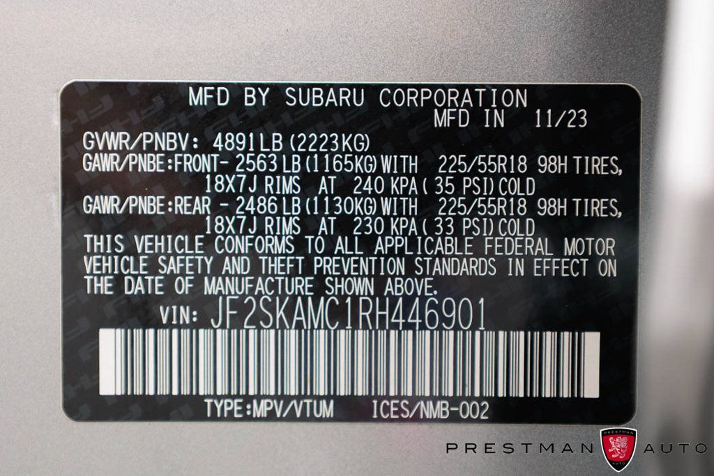 Used 2024 Subaru Forester Touring AWD/4WD image 47