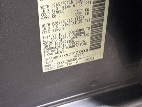 Used 2019 Nissan Frontier SV RWD image 27