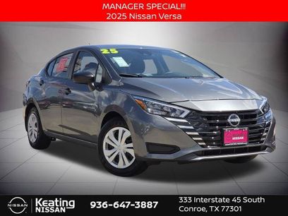 Certified 2025 Nissan Versa S w/ Trunk Package