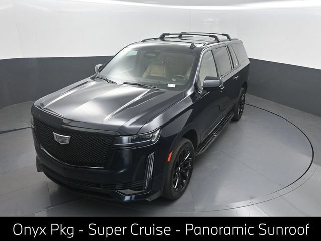 Used 2022 Cadillac Escalade ESV Sport w/ LPO, ONYX Package AWD/4WD image 1