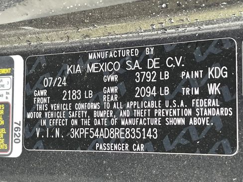 Certified 2024 Kia Forte GT-Line FWD image 33