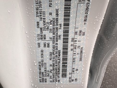 New 2025 Ford Ranger Lariat w/ FX4 Off-Road Package image 27