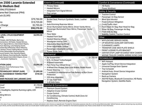 New 2026 RAM 2500 Laramie AWD/4WD image 32