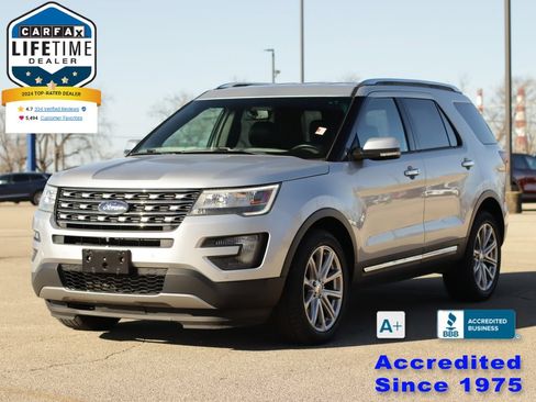 Used 2016 Ford Explorer Limited w/ Class II Trailer Tow Package AWD/4WD image 3