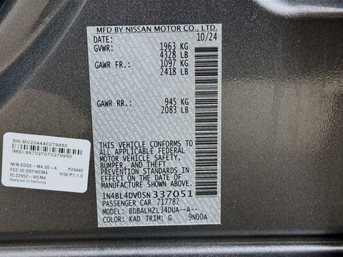 Used 2025 Nissan Altima 2.5 SV image 29