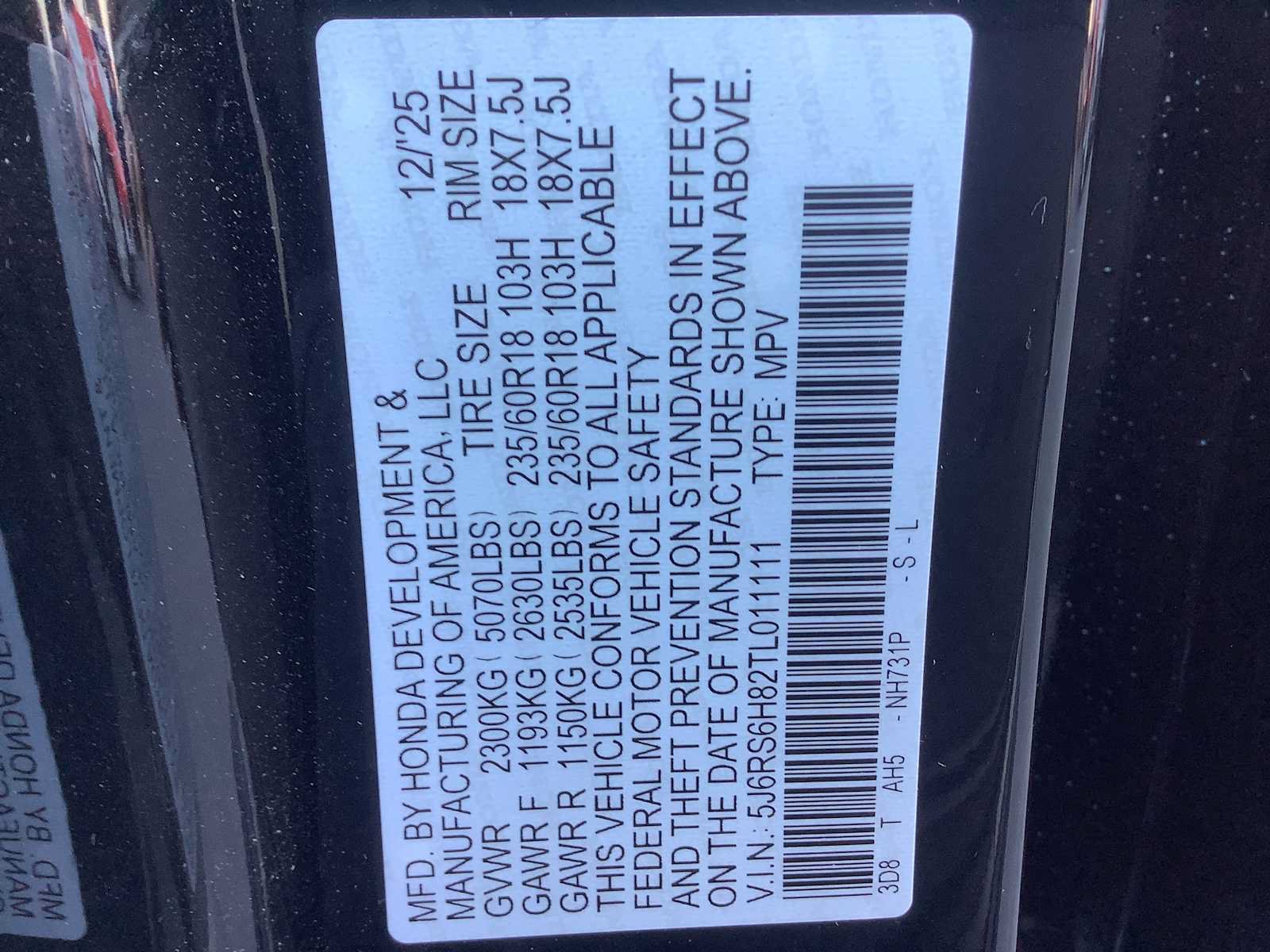 Certified 2026 Honda CR-V Sport-L image 21