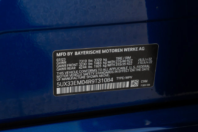 Used 2024 BMW X7 M60i w/ M Sport Professional Package AWD/4WD image 35