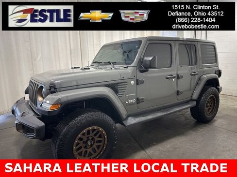 Used 2019 Jeep Wrangler Unlimited Sahara image 1
