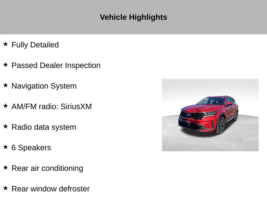 Certified 2022 Kia Sorento S AWD/4WD image 19