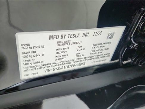 Used 2023 Tesla Model S Standard Range image 61
