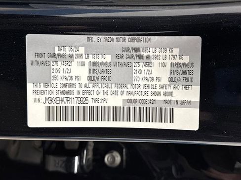 Used 2024 MAZDA CX-90 Plug-In Hybrid w/ Premium Plus image 39