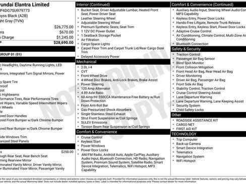 Used 2025 Hyundai Elantra Limited FWD image 27