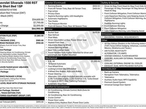 New 2026 Chevrolet Silverado 1500 RST w/ Texas Edition Plus image 26