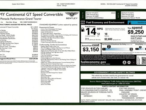 Certified 2022 Bentley Continental GT Speed image 36