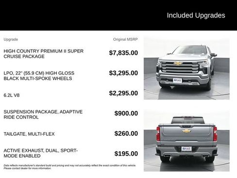 Used 2025 Chevrolet Silverado 1500 High Country AWD/4WD image 9