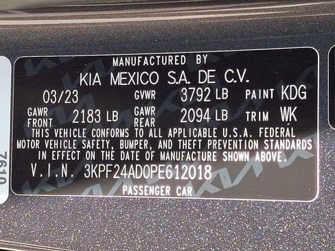Used 2023 Kia Forte LXS FWD image 27