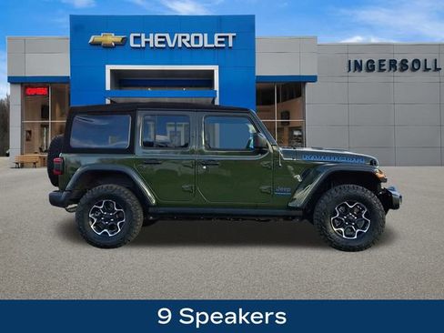 Used 2023 Jeep Wrangler Unlimited Rubicon 4xe w/ Cold Weather Group image 10