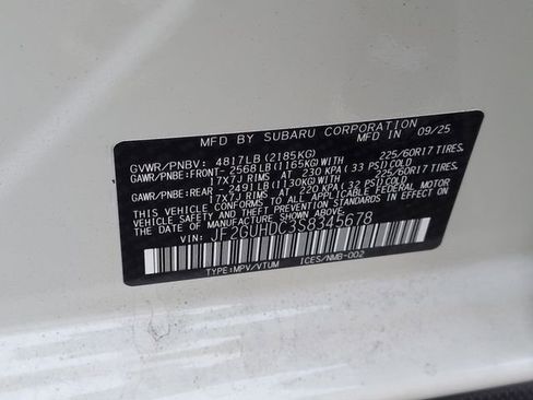 New 2025 Subaru Crosstrek 2.5i Premium image 52