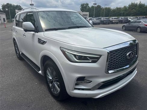 Used 2022 INFINITI QX80 Luxe w/ Cargo Package RWD image 4