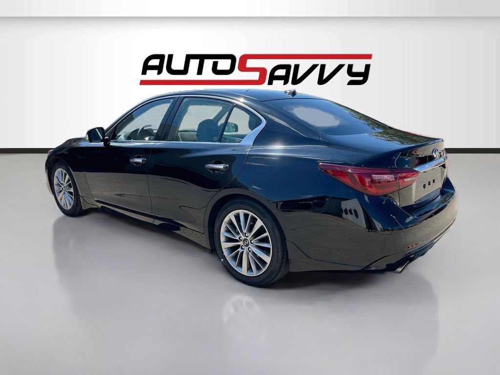 Used 2023 INFINITI Q50 Luxe w/ Cargo Package RWD image 5
