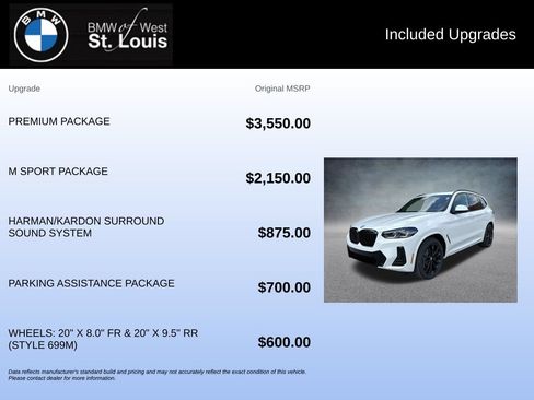 Used 2024 BMW X3 xDrive30i w/ Premium Package AWD/4WD image 20