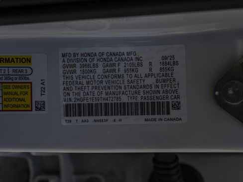 Used 2026 Honda Civic Si image 47