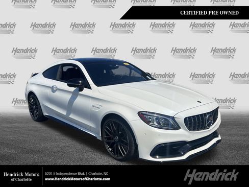 Used 2021 Mercedes-Benz C 63 AMG S w/ AMG Aerodynamics Package image 1