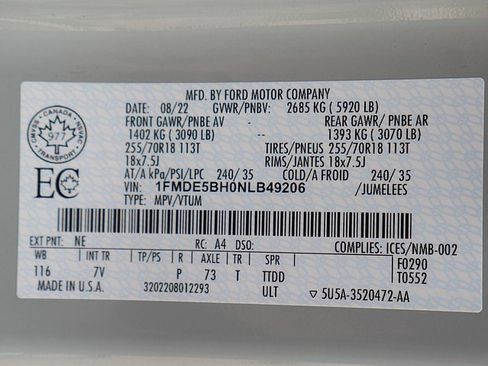 Used 2022 Ford Bronco Outer Banks image 61