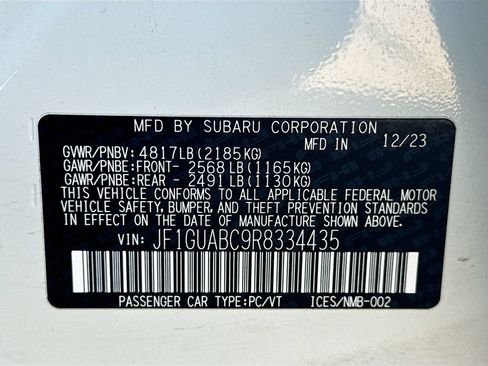 Used 2024 Subaru Impreza 2.0i AWD/4WD image 37