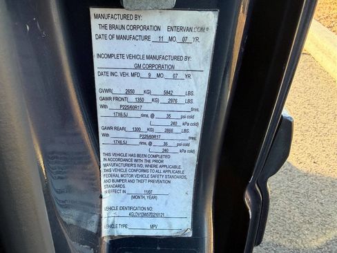 Used 2007 Buick Terraza CXL w/ Driver Confidence Package image 27