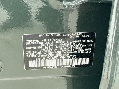 Used 2023 Subaru Forester Limited AWD/4WD image 13